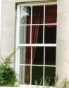 TRADITIONAL BOX SLIDING SASH WINDOWS WITH WOOD LININGS. (click to enlarge)